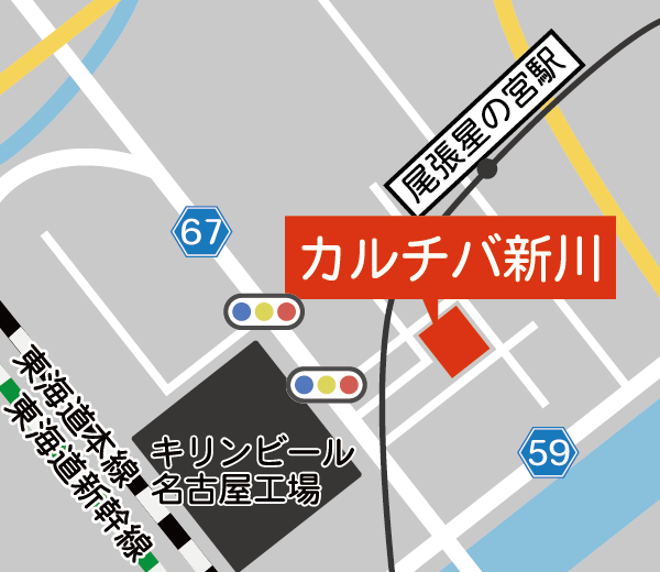 カルチバ新川マップ